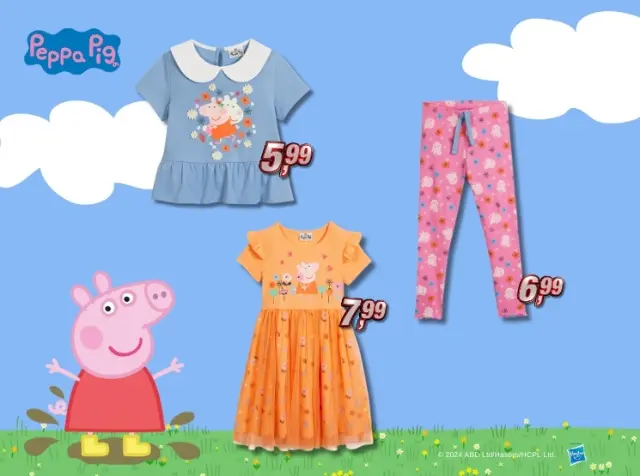 Peppa Pig Kleidung für Mädchen